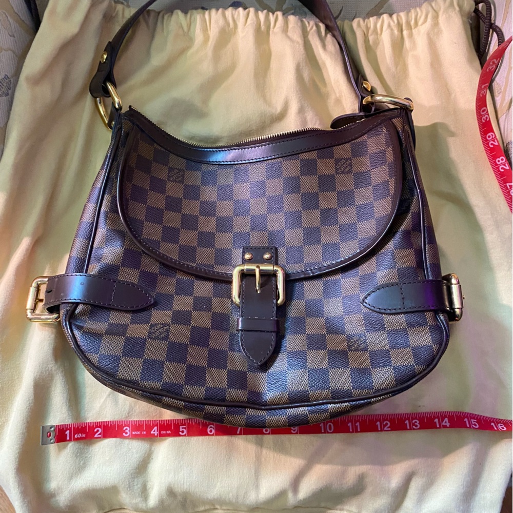 Louis Vuitton Damier Ebene Highbury Hobo barely used. With dust bag - Picture 9 of 11